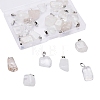 Natural Quartz Crystal Pendants G-CJ0001-33B-6