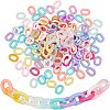 360Pcs 12 Style  Acrylic Linking Rings FIND-FH0003-75-1