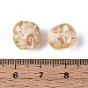 Handmade Gold Sand Lampwork Beads LAMP-Q039-03A-4
