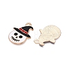 Halloween Theme Alloy Enamel Pendants ENAM-T020-07C-1