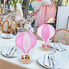 Paper & Iron Ball Lantern Party Decor AJEW-NB0009-45A-5