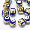 Alloy Enamel Beads ENAM-S117-01B-1