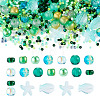1Bag Mixed Styles Glass Beads GLAA-TADJ0001-10A-1