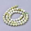Natural Sinkiang Jade Beads Strands G-L538-036-6mm-3