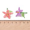 Glass Seed Beaded Pendants PALLOY-MZ01283-4