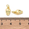 Brass Micro Pave Cubic Zirconia Charms KK-E797-01D-G-3
