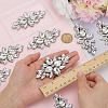 8Pcs Glass Cabochons(Hot Melt Adhesive On The Back) GGLA-FG0001-07B-3