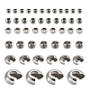 304 Stainless Steel Crimp Beads STAS-TA0004-11P-2