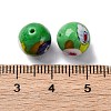 Handmade Millefiori Lampwork Beads LAMP-R003-02B-08-3