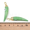 Handmade Evil Eye Lampwork Pendants LAMP-F031-01G-08-3