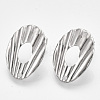 Non-Tarnish 304 Stainless Steel Stud Earring Findings X-STAS-S079-47B-2