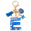 Star Resin & Shell Keychains KEYC-TAC00087-01E-1