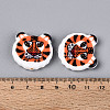 Printed Opaque Resin Beads RESI-N043-08-4