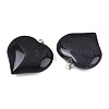 Synthetic Blue Goldstone Pendants GG-K002-04Y-2