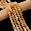 Natural Topaz Jade Bead Strands G-D344-A36-01-1