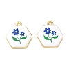 Printed Brass Pendants KK-CBAF9BC-14G-03-1