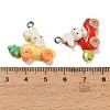 Opaque Resin Pendants RESI-B047-05-3