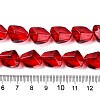 Electroplate Glass Beads Strands X-EGLA-N012-05A-4