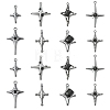 32Pcs 8 Styles Alloy Pendants FIND-CJ0006-01-1