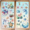 8 Sheets 8 Styles PVC Waterproof Wall Stickers DIY-WH0345-220-1