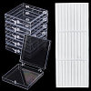 9Pcs Plastic Fake Nail Tips Storage Box CON-SP0001-15C-1