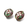 Handmade Cloisonne Beads CLB-Q002-08B-2