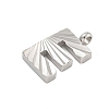 304 Stainless Steel Charms STAS-G345-01P-E-2