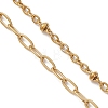 304 Stainless Steel Mixed Chain Necklace Makings AJEW-JB01549-3