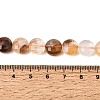 Natural Yellow Hematoid Quartz Golden Healer Quartz Beads Strands GG-CBA4808-H01-01-5