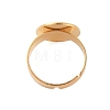 Adjustable 304 Stainless Steel Finger Rings Components X-STAS-F149-21G-E-3