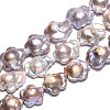 Baroque Natural Nucleated Keshi Pearl Beads Strands PEAR-S020-A02-3