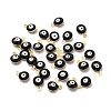 304 Stainless Steel Evil Eye Enamel Charms STAS-G302-03G-05-3