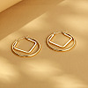 304 Stainless Steel Hoop Earrings WG456FB-01-3