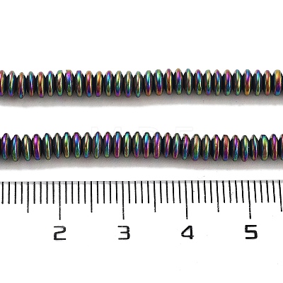 Electroplated Synthetic Non-magnetic Hematite Beads Strands G-P545-A01-01G-1