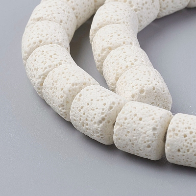 Natural Lava Rock Beads Strands G-F671-04B-01-1
