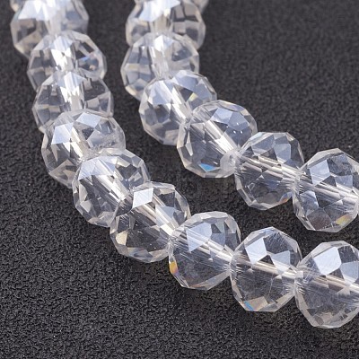 Handmade Glass Beads GR5X8MMY-1L-1