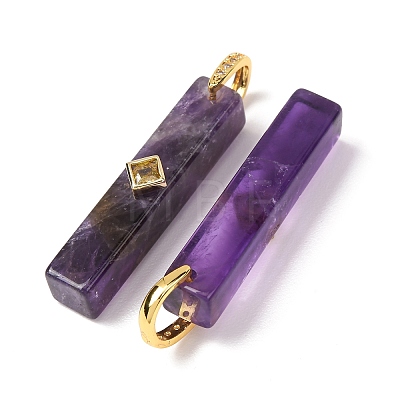 Natural Amethyst Pendants GG-CBA51ED-01G-03-1