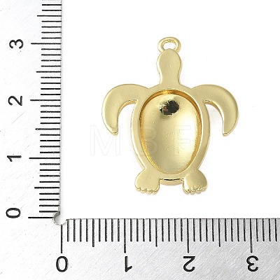 Brass Enamel Pendants KK-P290-13G-01-1