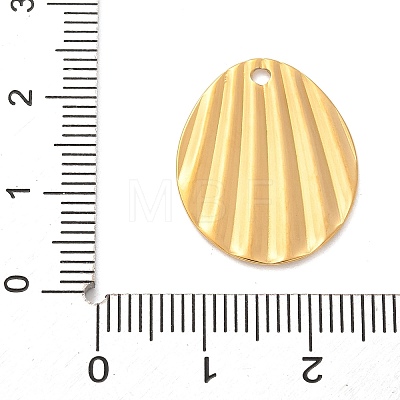 304 Stainless Steel Pendants STAS-F349-05G-01-1