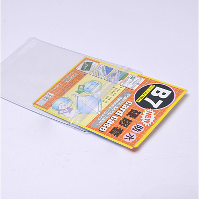 Plastic Badge Card Holders X-AJEW-R038-02-1
