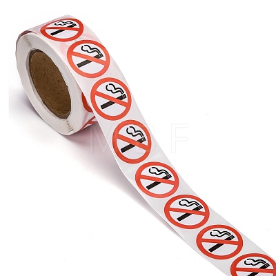 No Smoking Warning Labels Sticker DIY-G025-A01-1