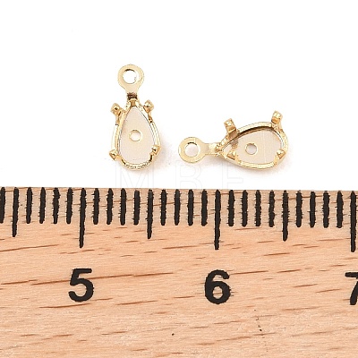 Brass Sew on Prong Settings KK-C163-13A-G-1