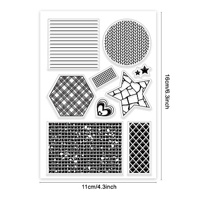 Custom PVC Plastic Clear Stamps DIY-WH0618-0047-1