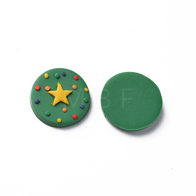 Handmade Polymer Clay Cabochons CLAY-T017-14-1