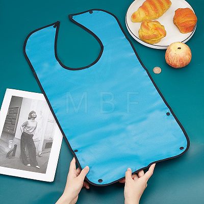 Polyester Adult Bibs for Eating AJEW-WH0020-62D-1
