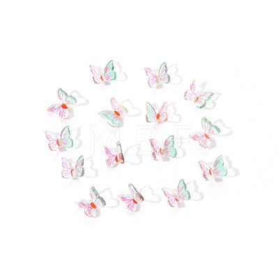 3D Resin Butterfly Nail Charms MRMJ-Q072-25K-1