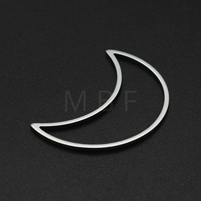 Non-Tarnish 201 Stainless Steel Linging Rings STAS-N090-T944-1-1