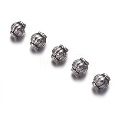 Tibetan Silver Spacer Beads Y-A575-1