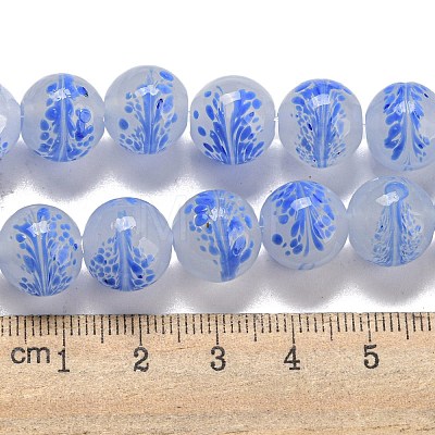 Handmade Lampwork Beads Strands LAMP-L079-05D-1