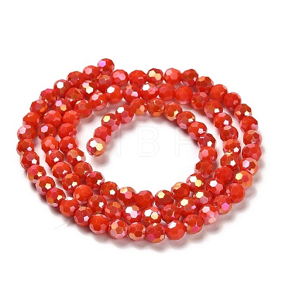 Opaque Glass Beads Stands LS-EGLA-A035-P6mm-B03-1